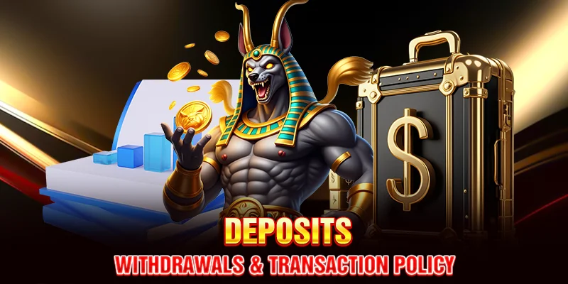 Deposits, Withdrawals & Transaction Policy